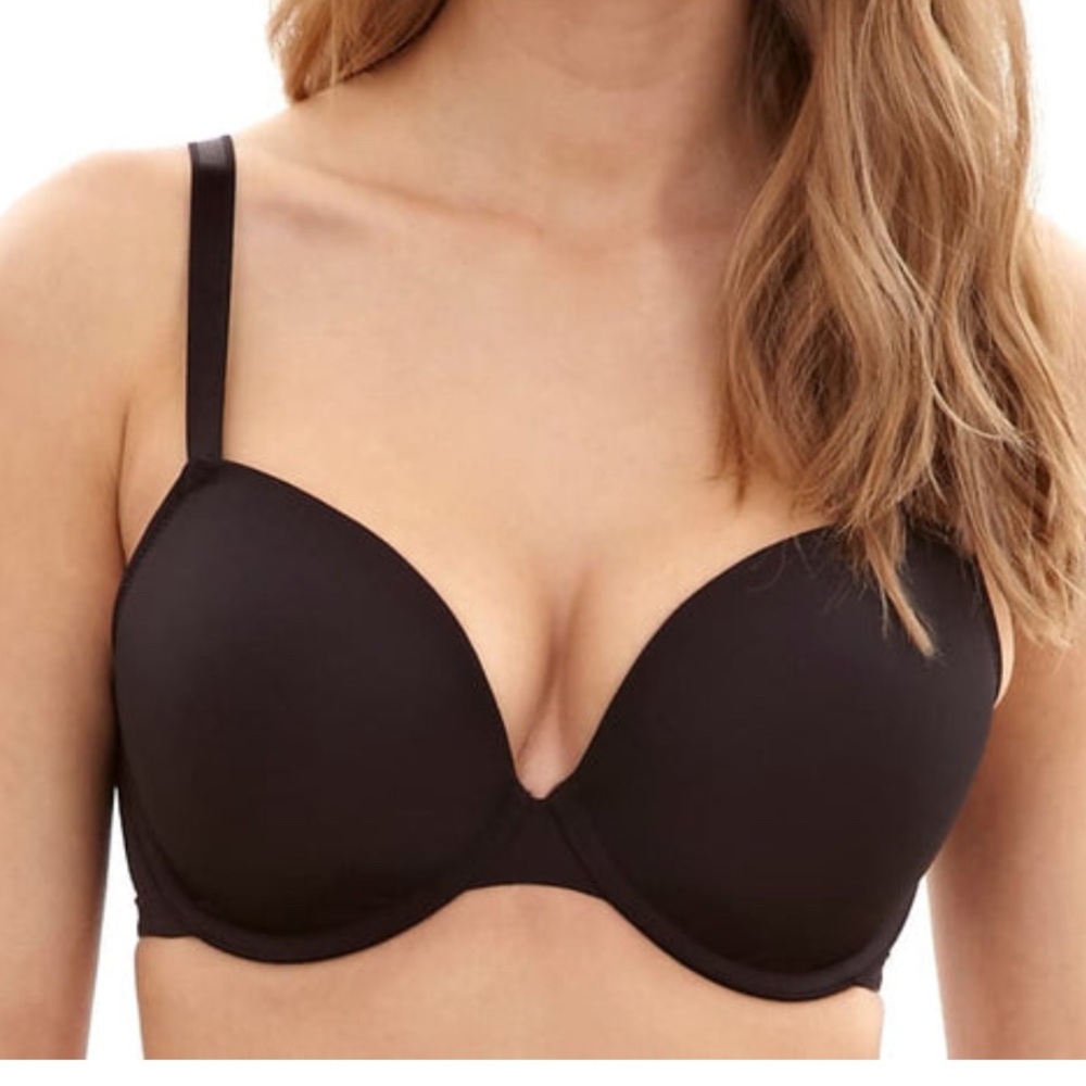 Panache Elan Plunge Seamless Bra 34FF black